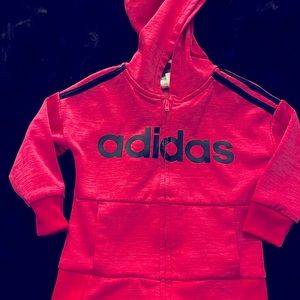 Girls 2T Adidas Zip up